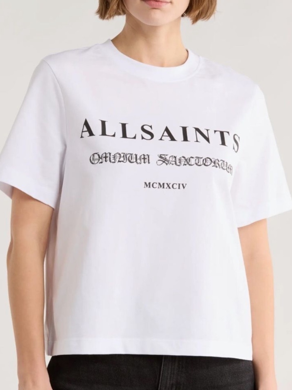 ALLSAINTS WHITE T SHIRT